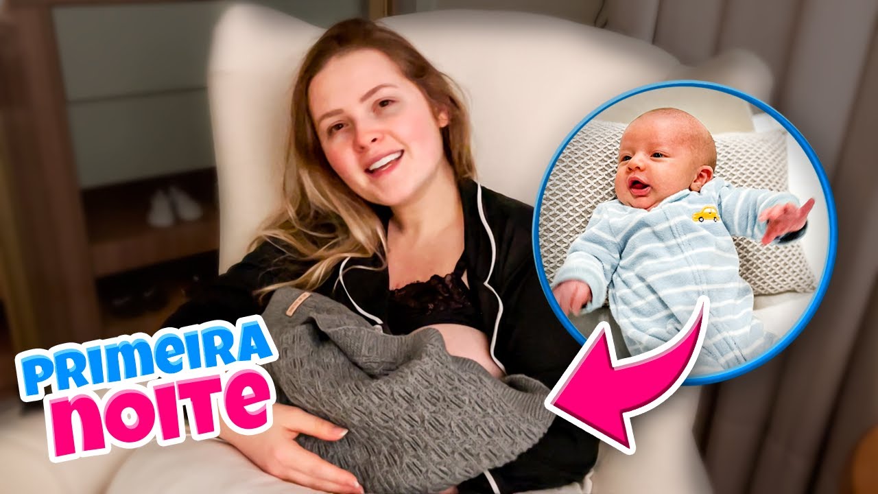 A PRIMEIRA NOITE DO TOM EM CASA!