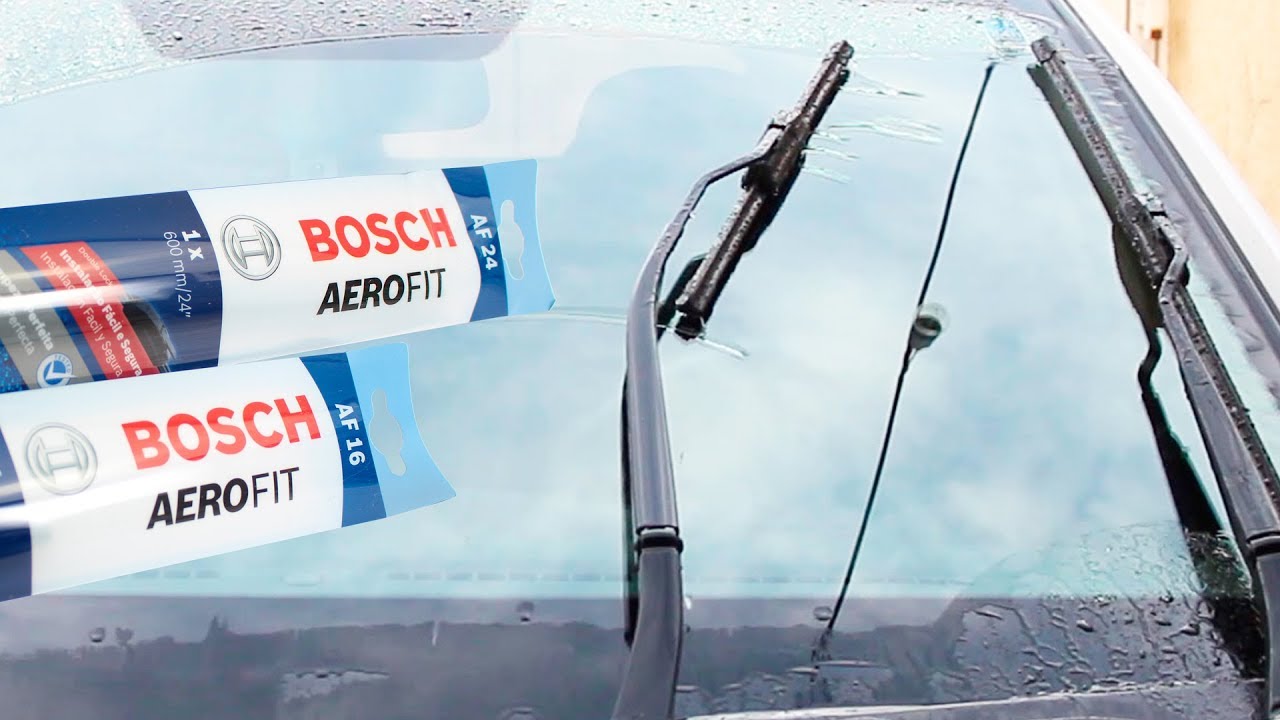 PALHETAS BOSCH AEROFIT - S&Atilde;O BOAS?! E COMO TROCAR AS PALHETAS?