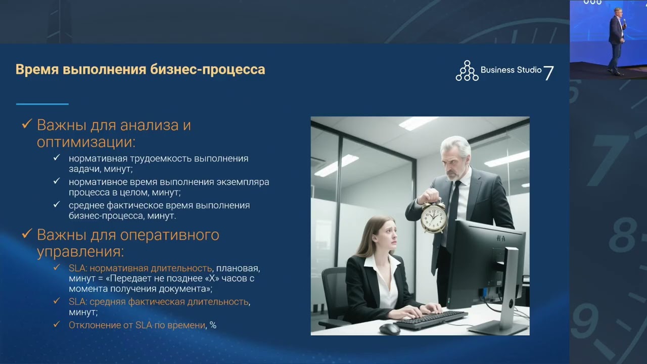 Business Studio 7 мониторинг исполнения SLA бизнес процессов