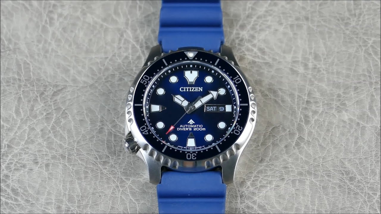 On the Wrist, from off the Cuff: Citizen Promaster – NY0141-10LE, Hacking Movement plus Sapphire!