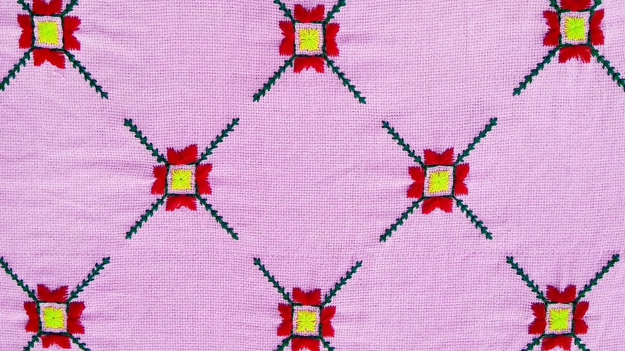 Simple Dusuti Bedsheet Design In Hindi By Desi Design.