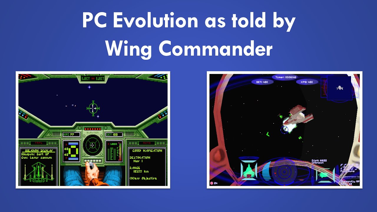 PC Evolution as told by Wing Commander