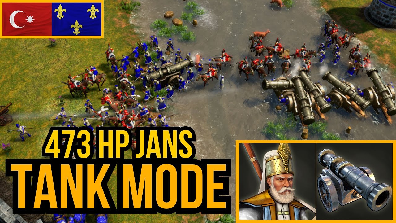 AOE3 Ranked | 473 HP Jans — The Ultimate Tank!
