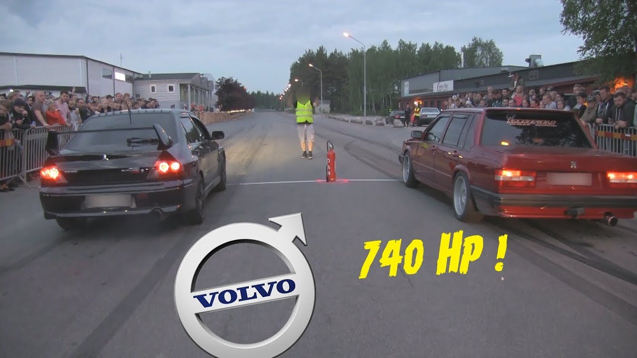 Fast Volvo 740 Turbo at O.S.R. 740Hp