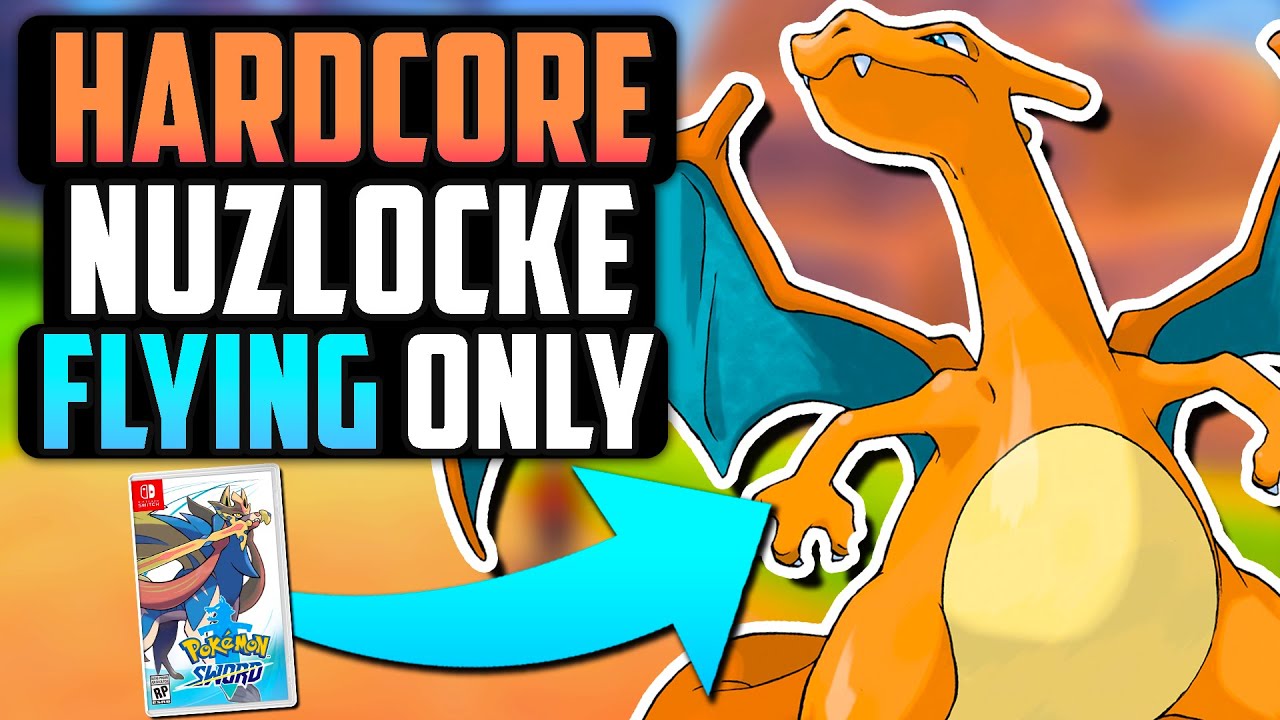 МОГУ ЛИ Я ПОБЕДИТЬ POKÉMON SWORD HARDCORE NUZLOCKE, ИСПОЛЬЗУЯ ТОЛЬКО ЛЕТАЮЩИЕ ТИПЫ!? (Вызов покем...