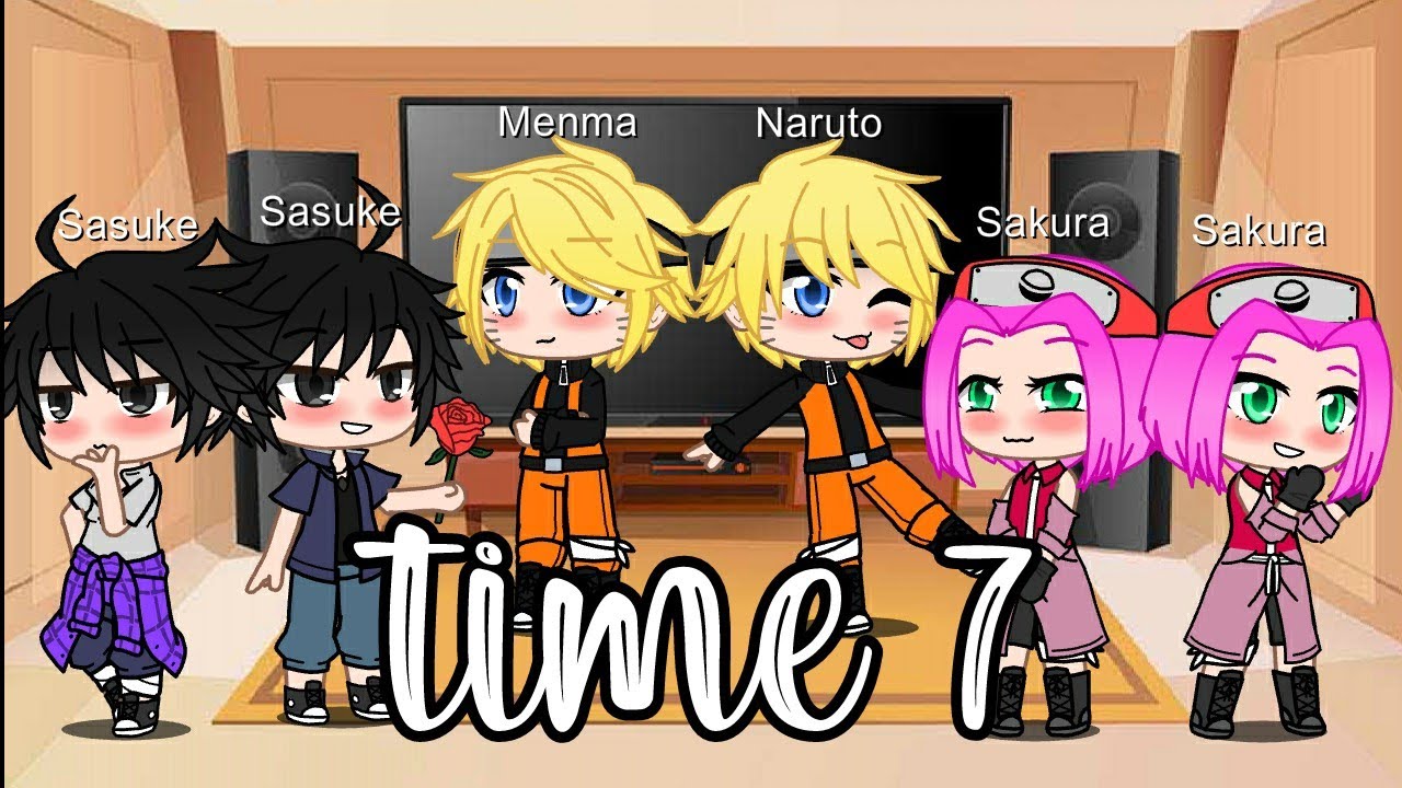 Times de Naruto reagindo a tik toks + dimensão do Menma 《part. 2 °time 7°》 Gacha Club