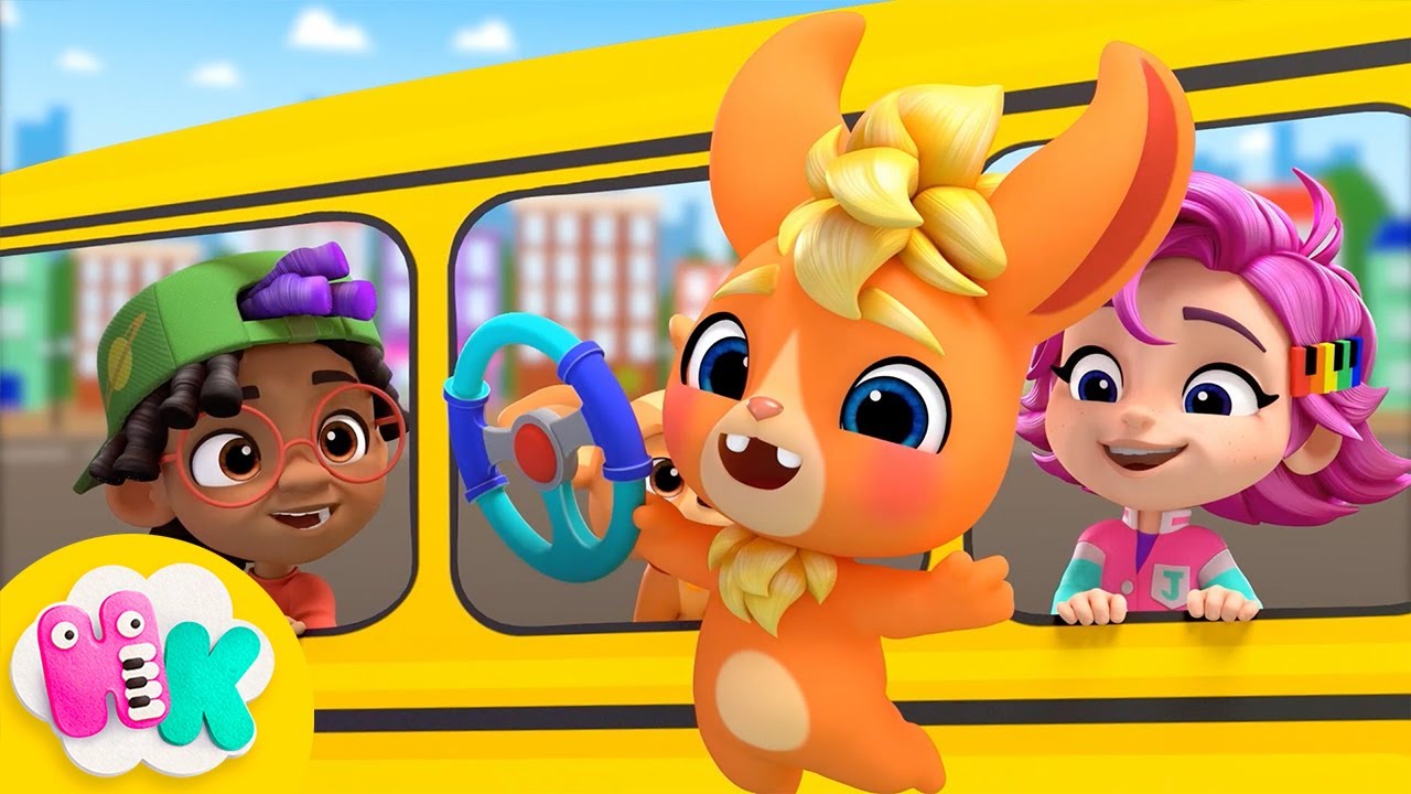 AUTOBUSI 🚌 Rrotat e autobuzit | Kukulla per femije shqip - HeyKids