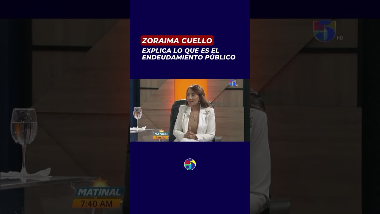 'El endeudamiento p&uacute;blico ha superado los l&iacute;mites' Zoraima Cuello