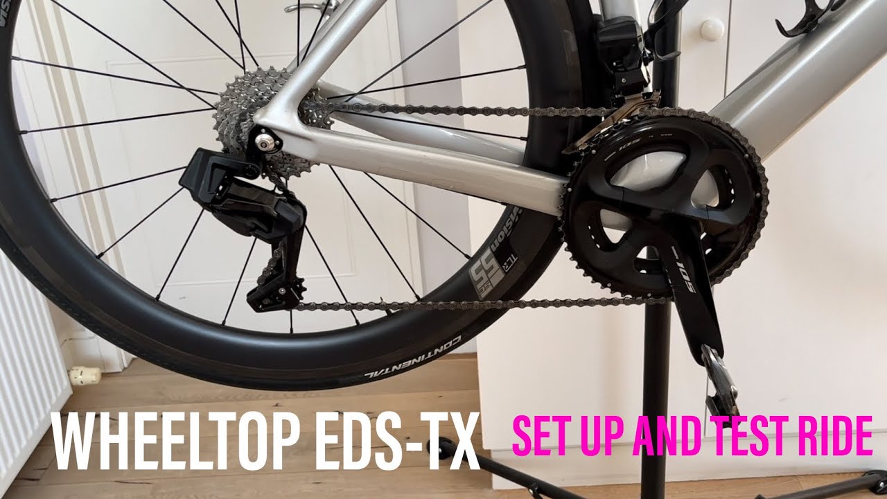 Беспроводной набор групп WHEELTOP EDS-TX — настройка и пробная поездка