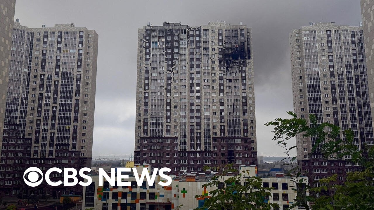 Videos show aftermath of Ukraine's massive attack on Moscow