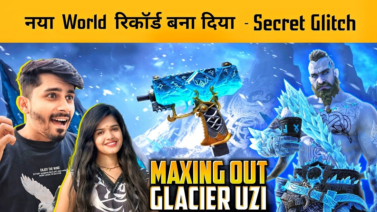 NEW ULTIMATE SET & GLACIER UZI CRATE OPENING GLITCH IN BGMI 🔥 MAXING OUT LVL 8 UZI - BGMI NEW CRATE