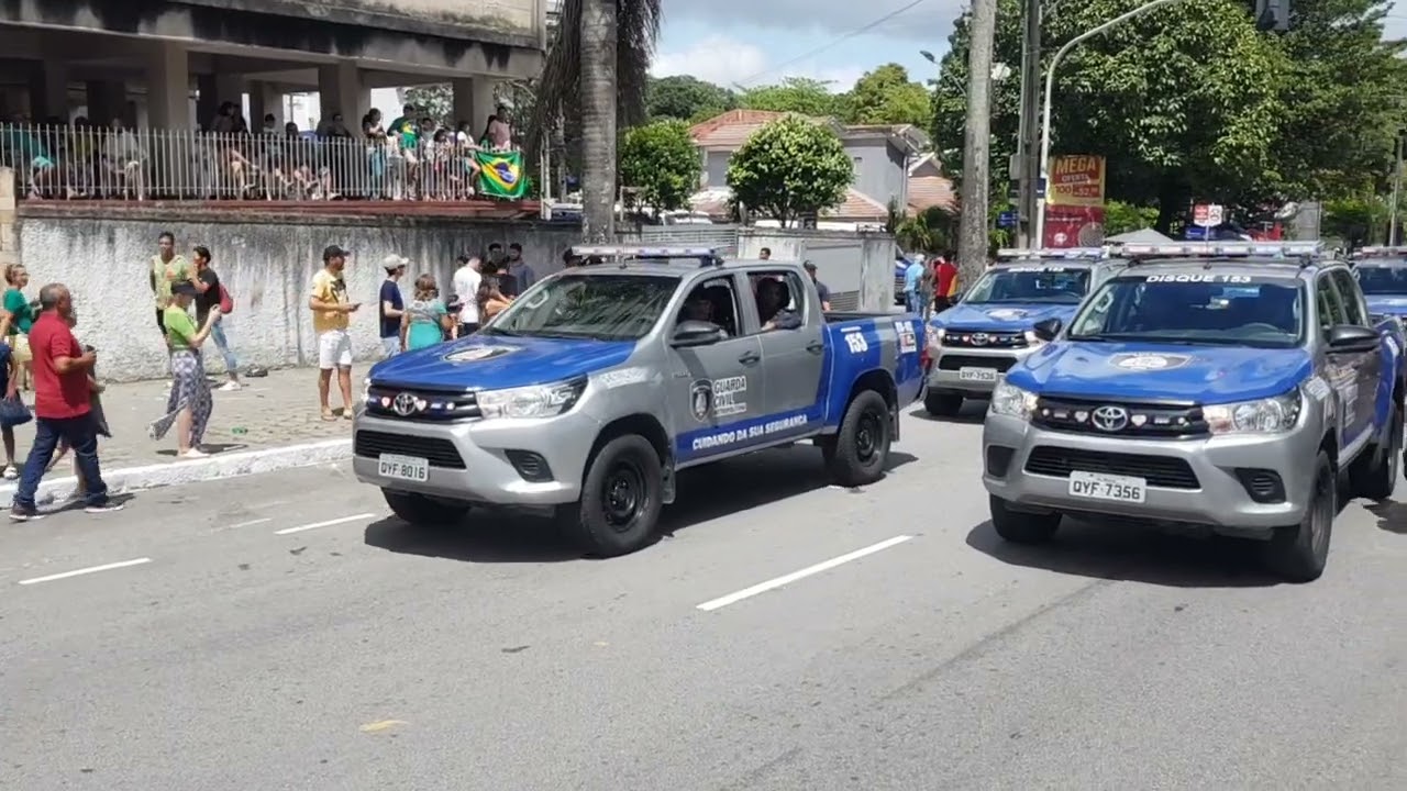 Desfile de 07 de Setembro com a Guarda Municipal de João Pessoa