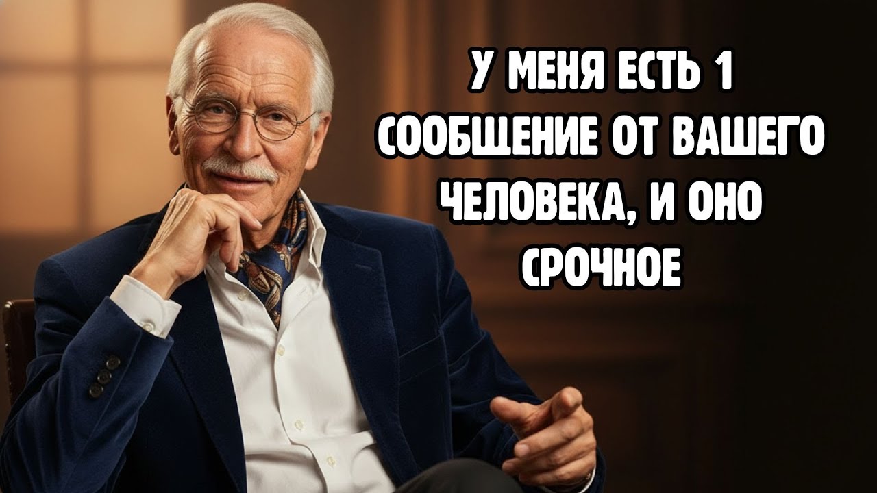 У меня есть 1 сообщение от вашего человека, и оно срочное || КАРЛ ЮНГ