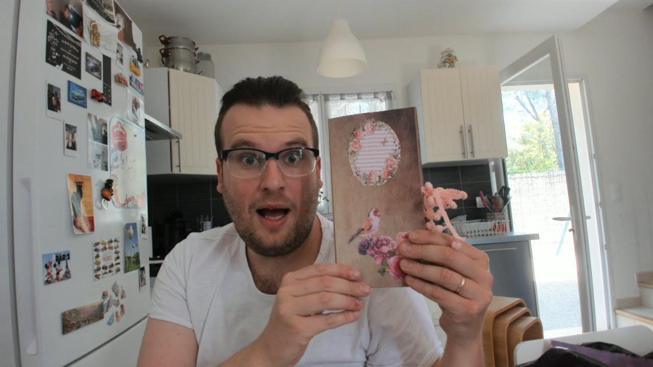 TUTO SCRAP : mini album facile, pas chère et rapide  , DÉBUTANT, enveloppe