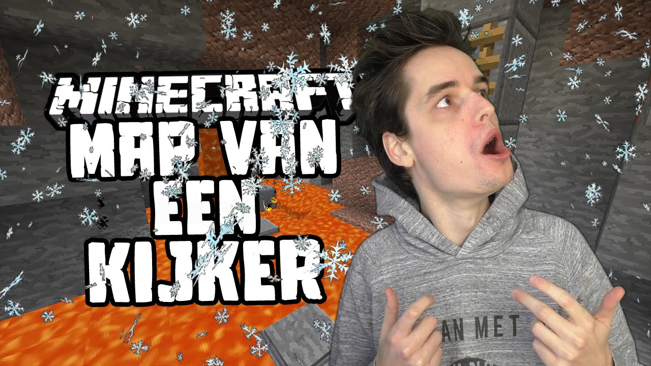 HET SNEEUWT! - Minecraft Map van een Kijker