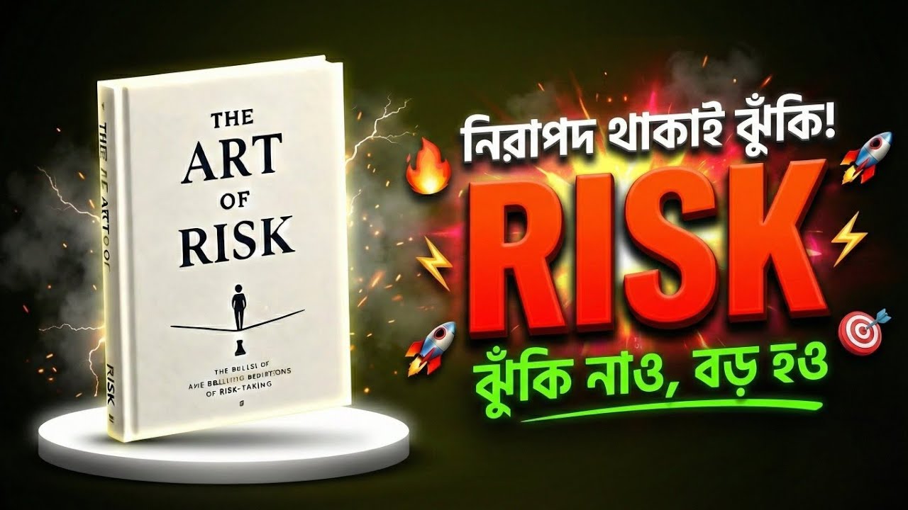 Risk নেয়া সাহস না… এটা একটা Skill! 😳 | The Art of Risk | Book summary in Bangla | Bangla Audiobook