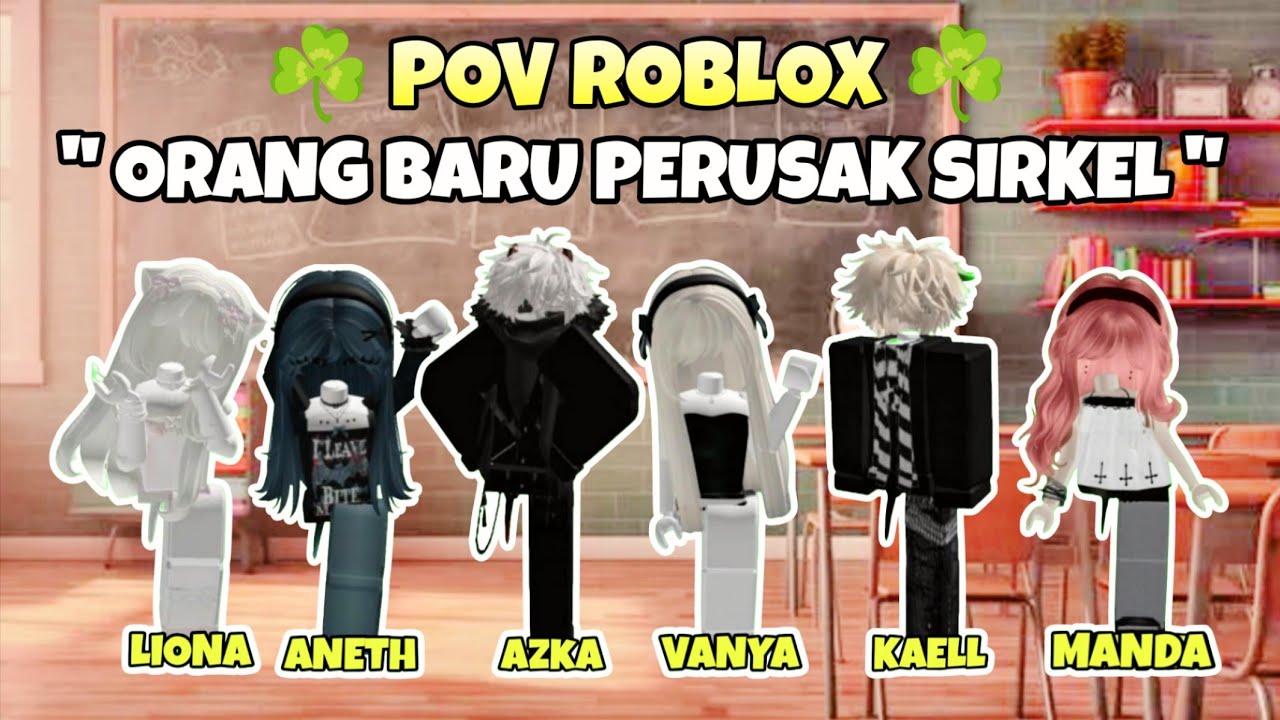 ORANG BARU PERUSAK SIRKEL | POV PERCAKAPAN ROBLOX #dramaroblox #naurapov #povroblox