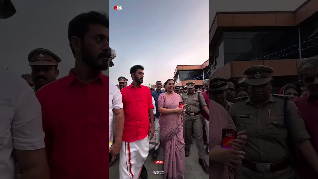 MLA അരുൺ കുമാർ 🔥 വീണാ ജോർജ് 🔥 #kerala #hospitality #mallu #ldf #minister #mla #cpim #mavelikara