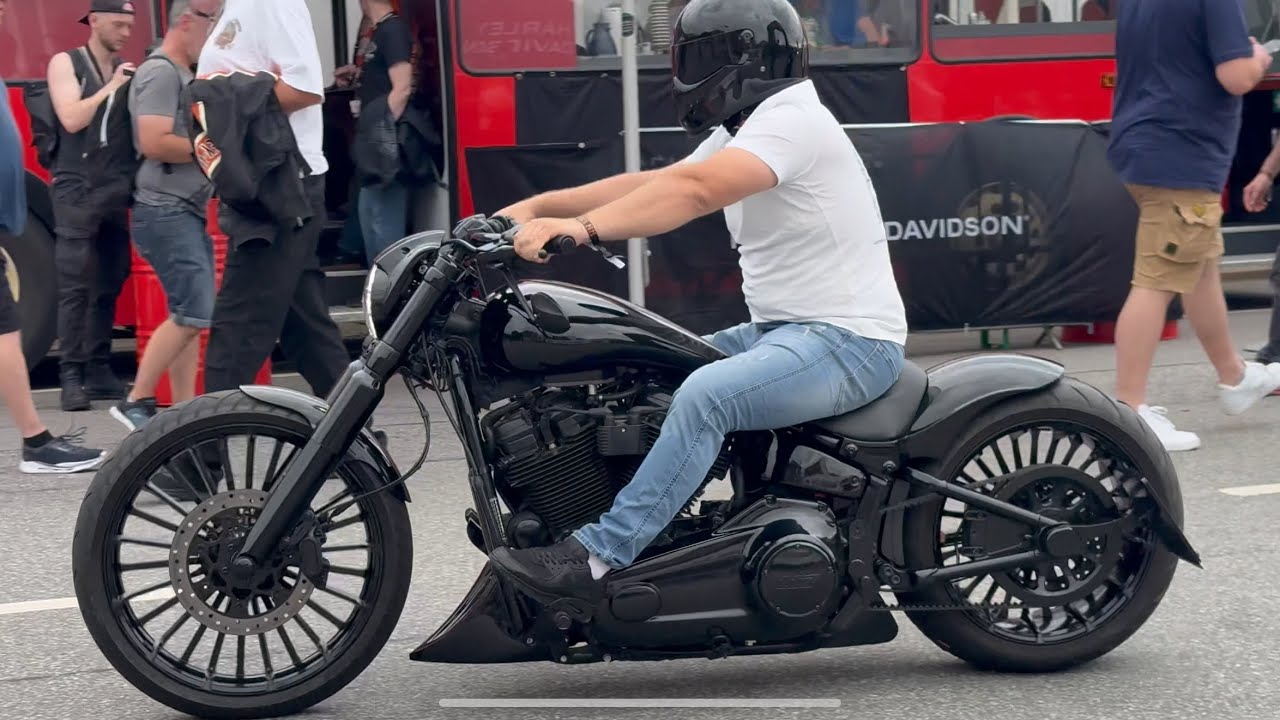 Harley Rider, Hamburg, Germany, 2025, Part  5 #harley  #custom #harleydavidson