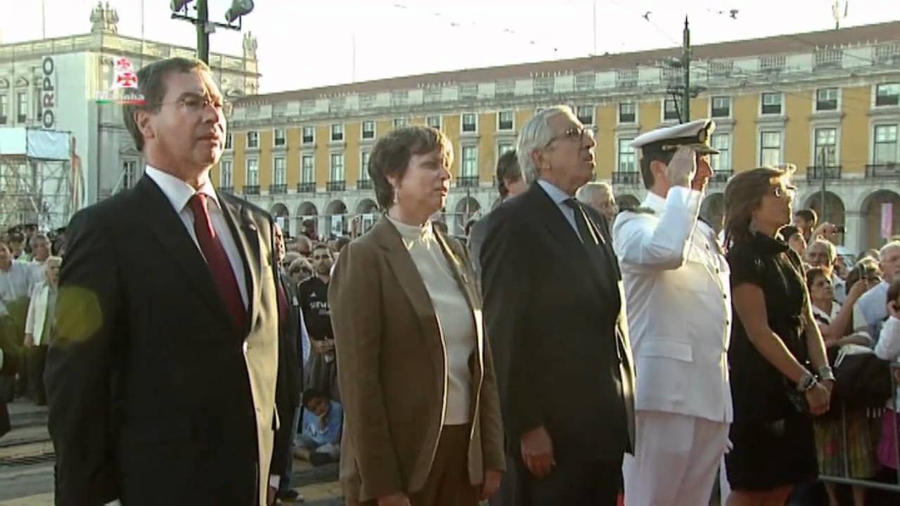 05 Outubro Cerimónia do Arriar da  Bandeira Nacional