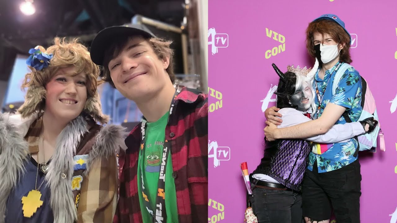 Meeting Tubbo and Ranboo at VidCon 2022