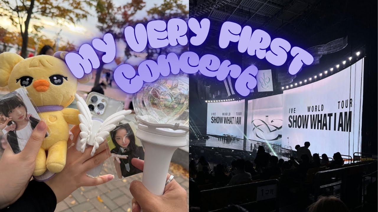 My Very FIRST Concert (IVE Show What I Am)