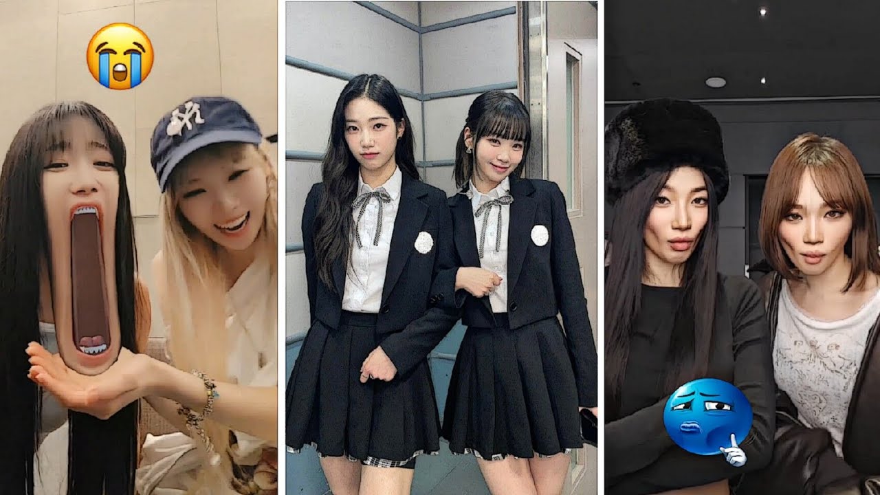 KAZUHA AND CHAEWON PLAYING AROUND DURING THE PAST FEW YEARS (Summerz)
