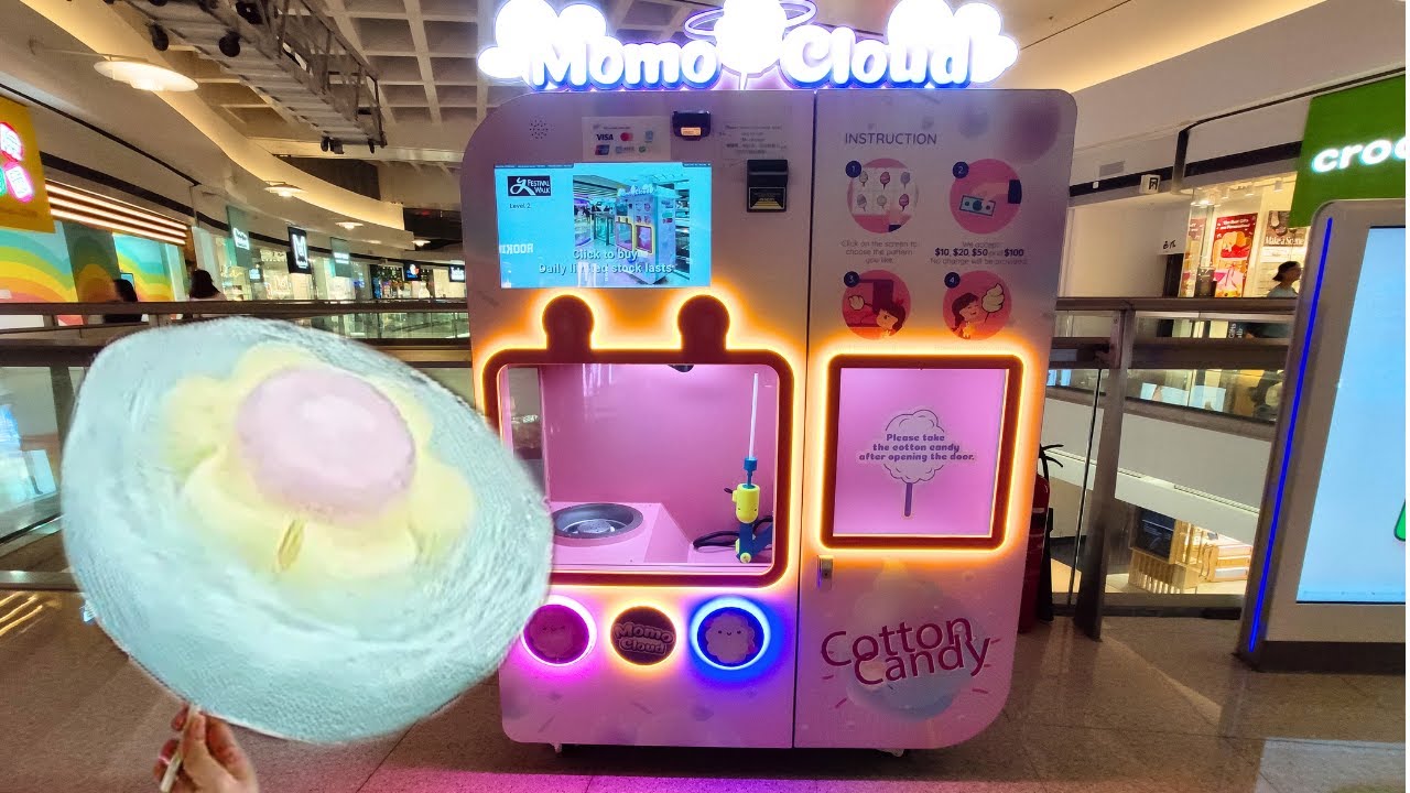 Automatic Cotton Candy Machine