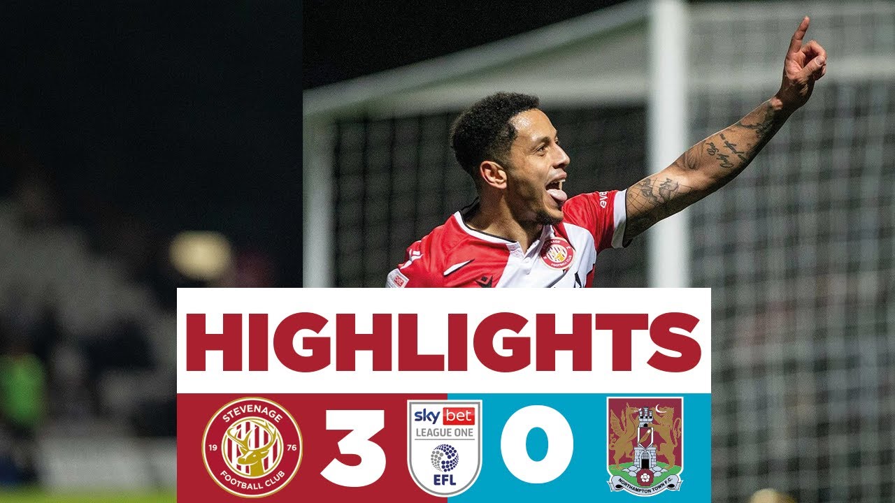 Stevenage 3-0 Northampton Town | Sky Bet League One highlights