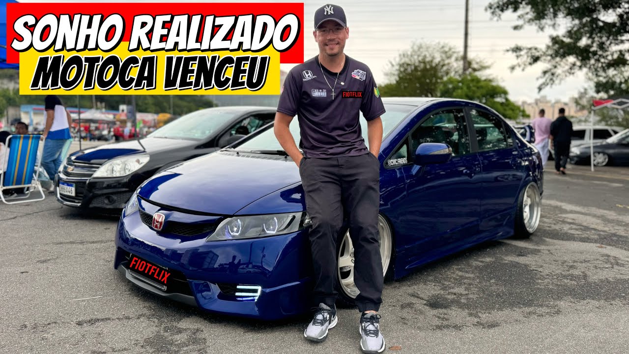 HONDA NEW CIVIC LXS 2008 STAGE 4 AZUL TYPE R RODAS ROTIFORM