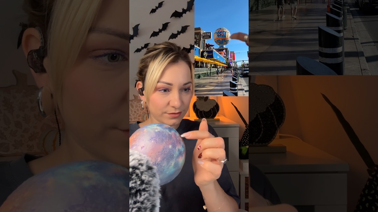 ASMR 🏙️ Las Vegas Behind the Scenes #asmr #sleep #citysounds #lasvegas #layeredsounds #foley #relax