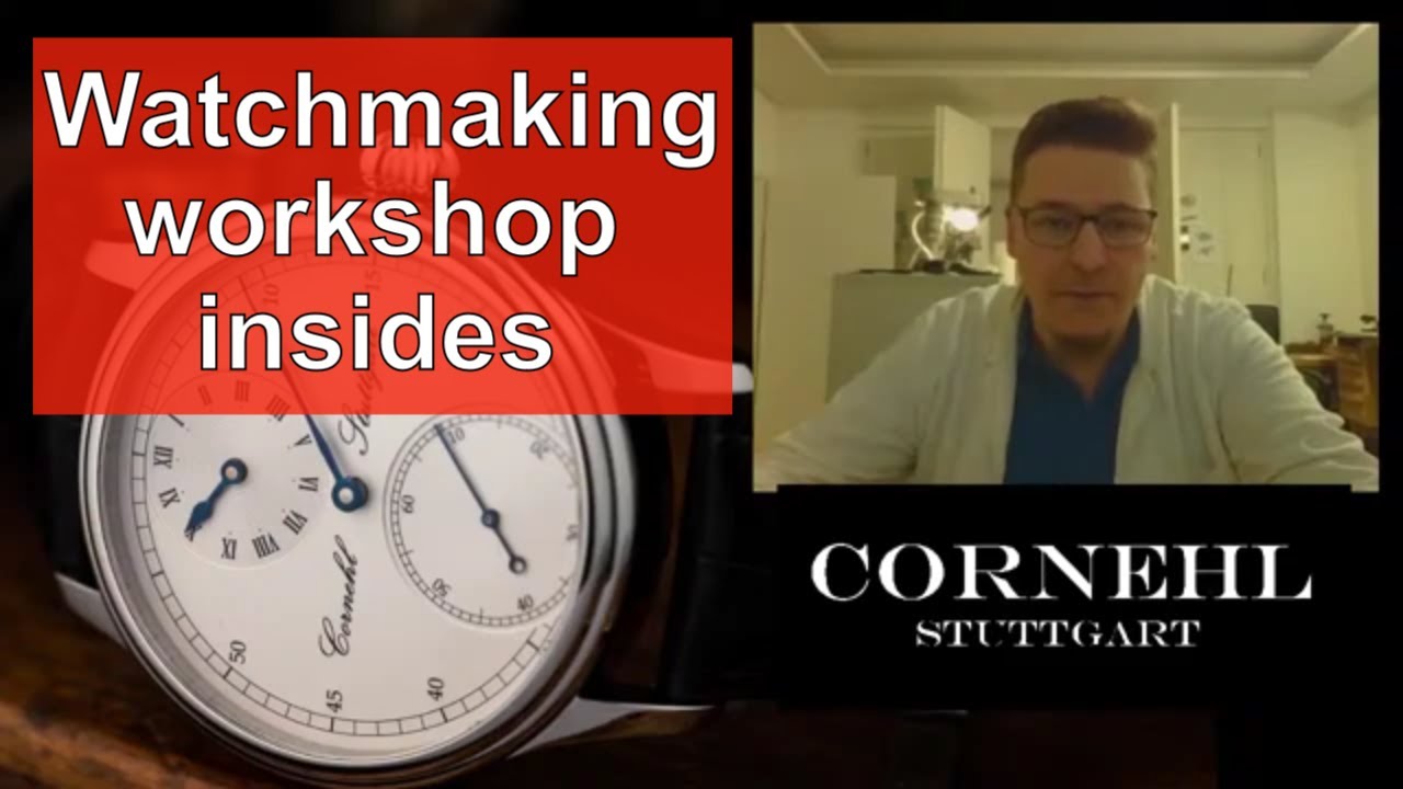 How to make a mechanical wristwatch - Independet Watchmaking - Cornehl Watches