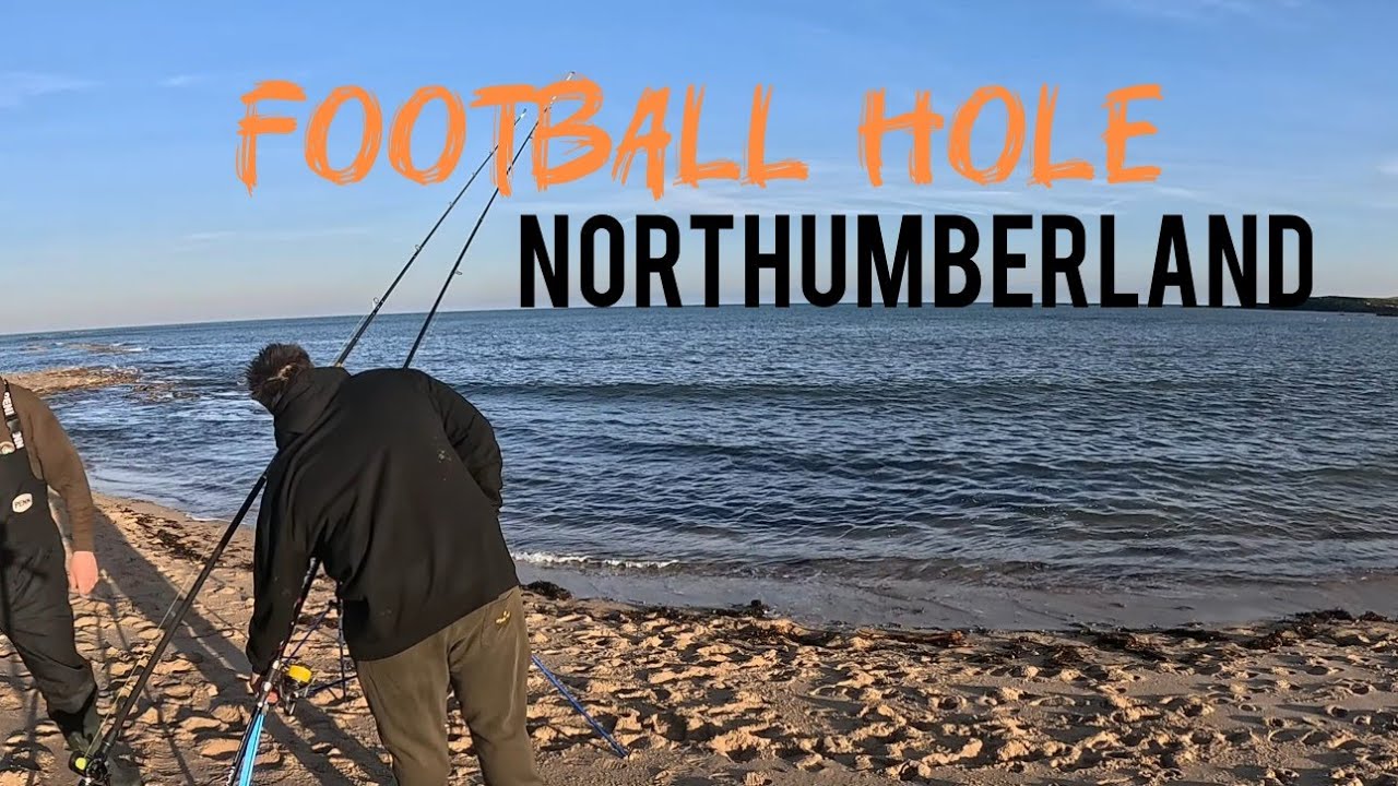Shore FIshing at | Football hole beach &  Beadnell skeers | Northumberland |