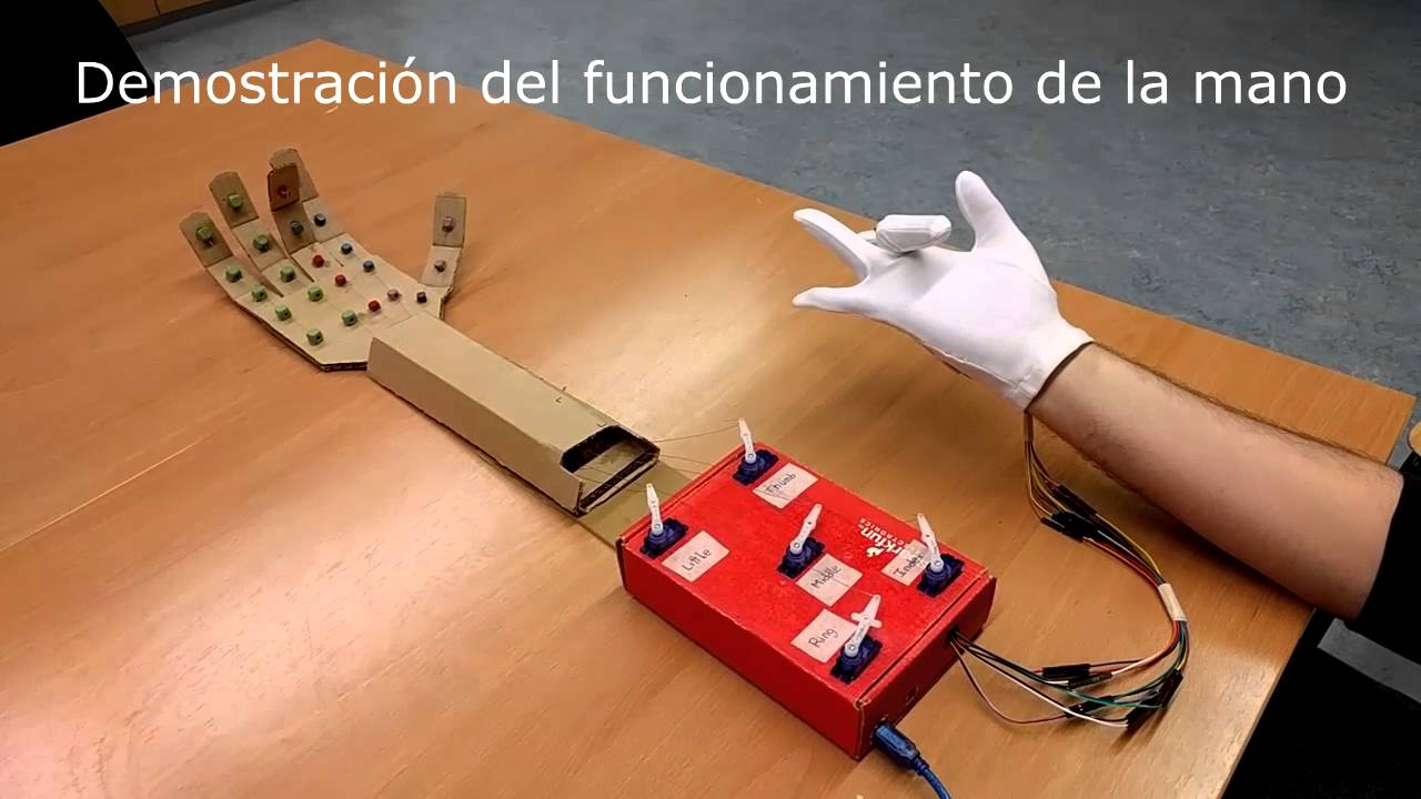 Mano Robótica: Proyecto Arduino (Grupo 9 URJC)