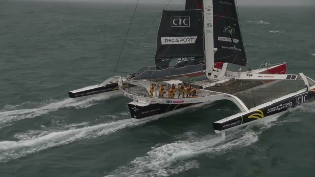 Tracy Edwards l’avait tenté, Alexia Barrier l’a fait! Arrivée /Tour du monde /Jules Verne