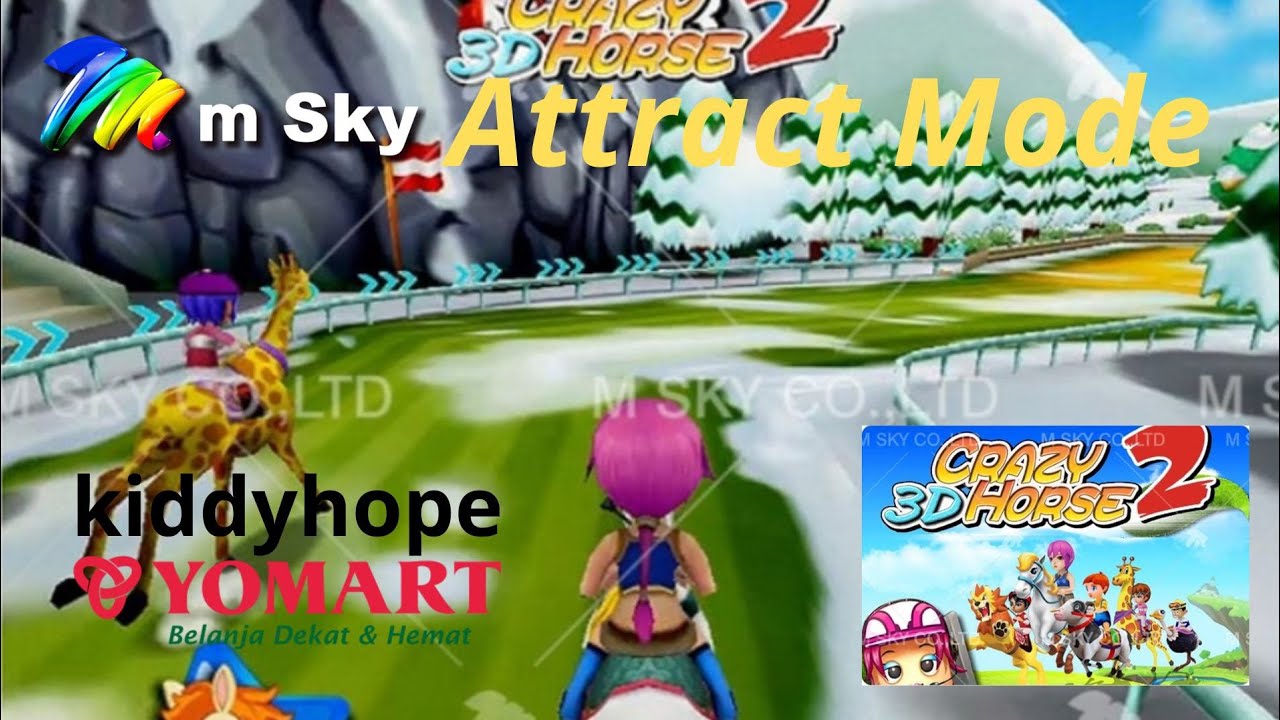 (KA - 150) Crazy 3D Horse 2 - Kiddie Ride - Attract Mode - By : M Sky Co. Ltd, Guangdong - China 