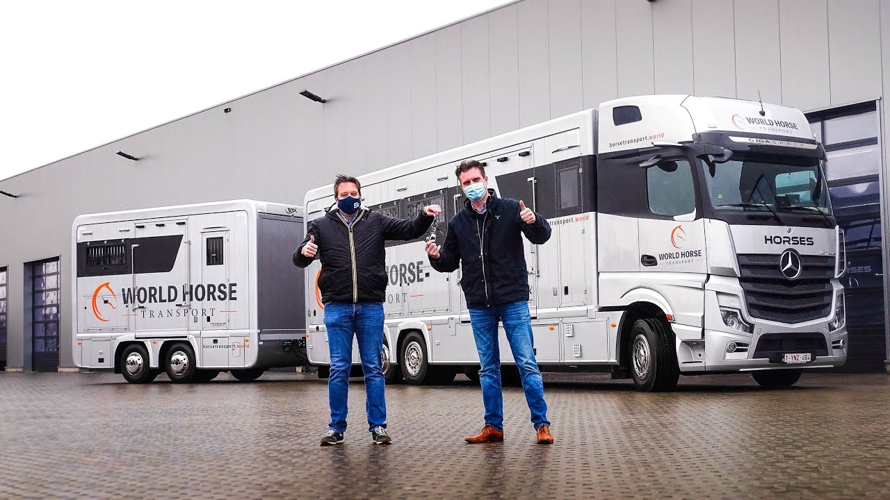 The delivery of our BRAND NEW truck by STX | The World Horse Transport SPECIALS