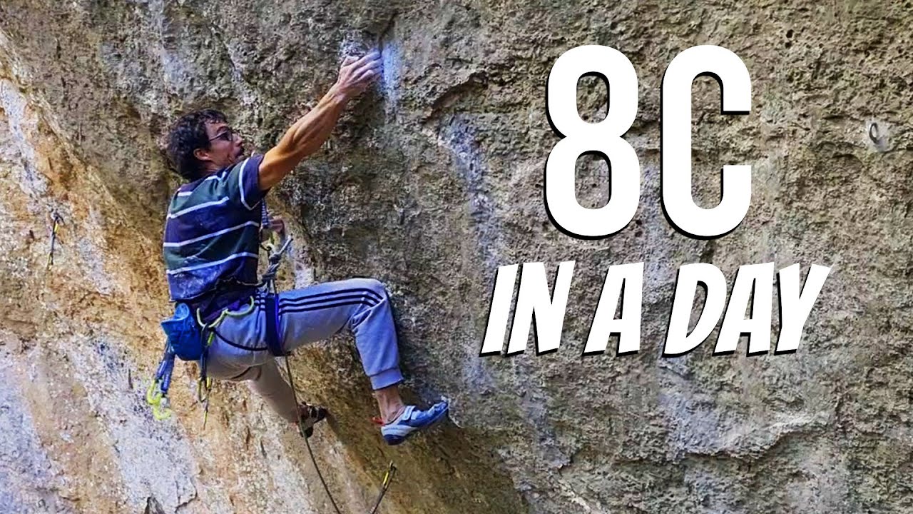 Climbing 8c in a day, on our first sport&nbsp;climbing&nbsp;trip