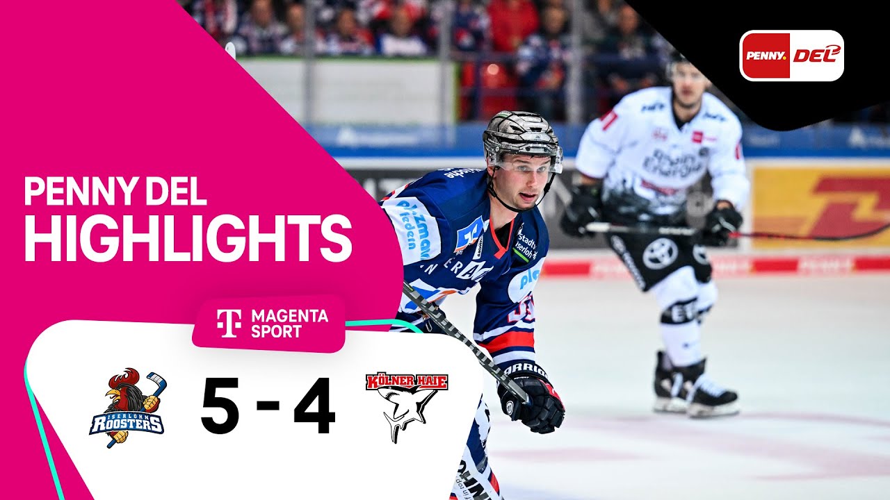 Iserlohn Roosters - Kölner Haie | Highlights PENNY DEL 22/23