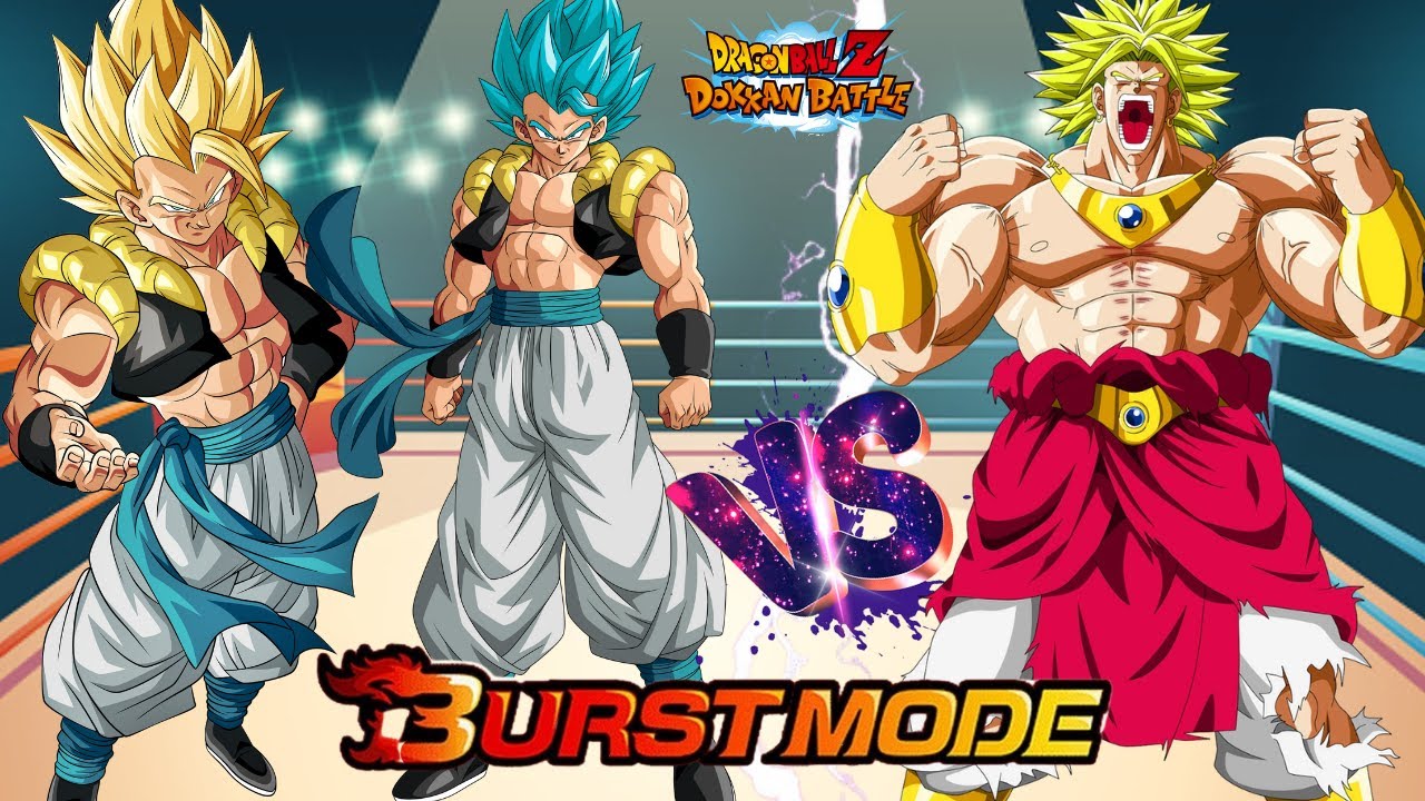 BURST MODE FUSIOOON!!!! DOKKAN  BATTLE