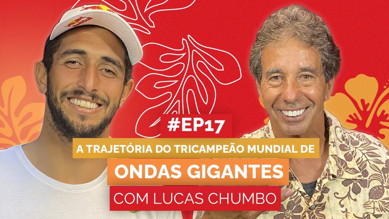 LUCAS CHUMBO | A TRAJET&Oacute;RIA DO TRICAMPE&Atilde;O MUNDIAL DE ONDAS GIGANTES | Aloha Podcast #17