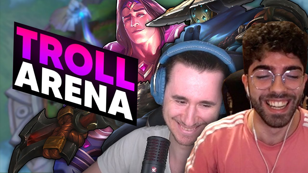 TROLL DUO IN ARENA - TARIC JAX ft @fierik-lol