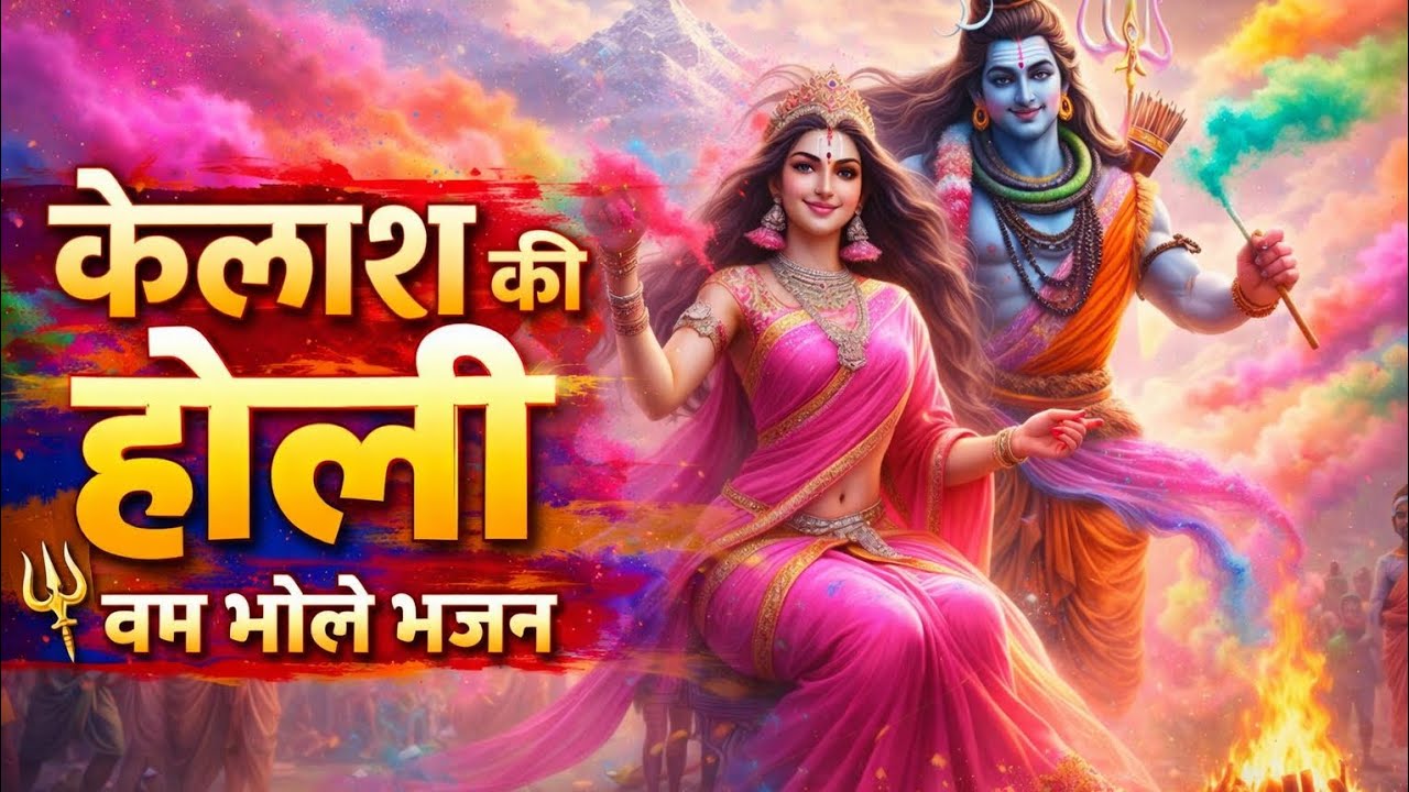 🌺 केलाश पर्वत पर शिव की होली | मन को छू लेने वाला भजन