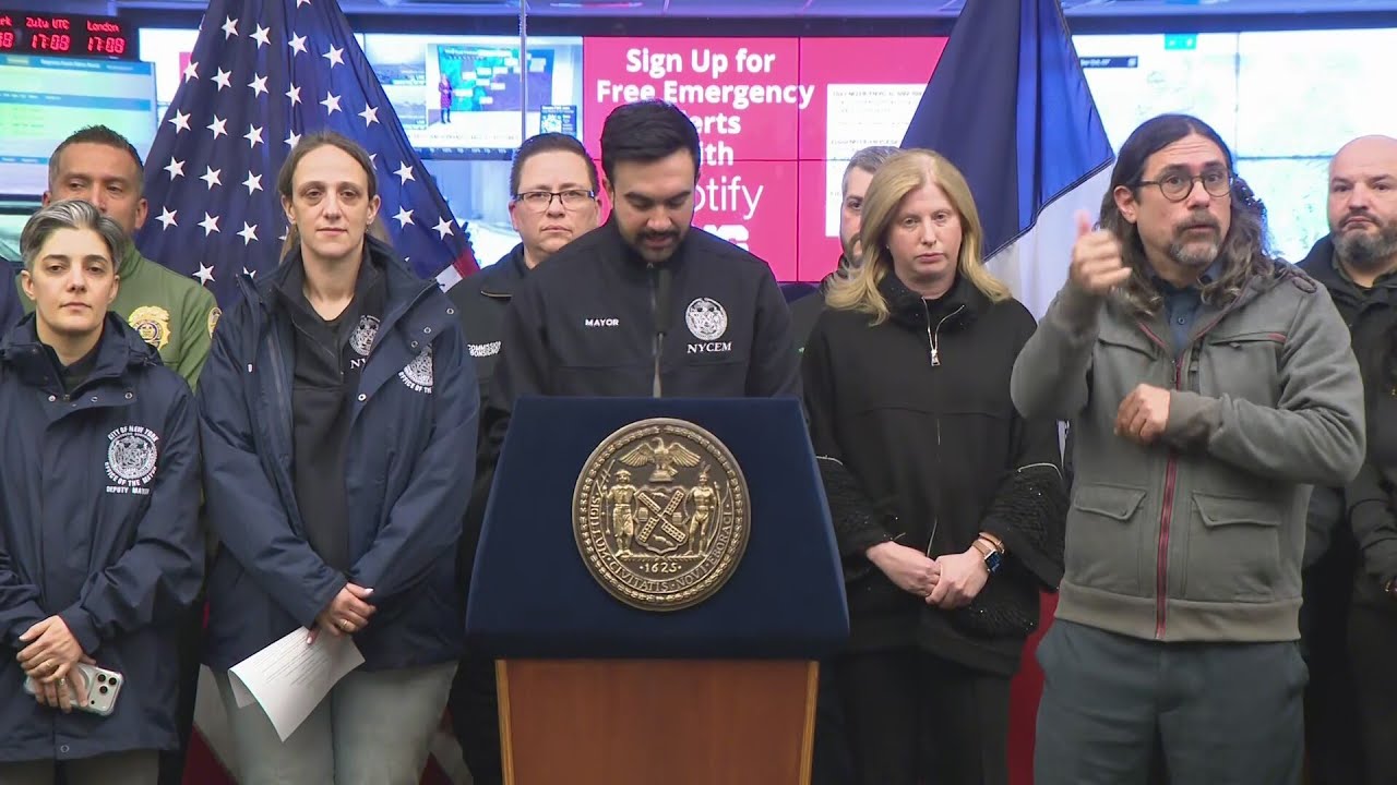 Mayor Mamdani speaks on snowstorm preparations