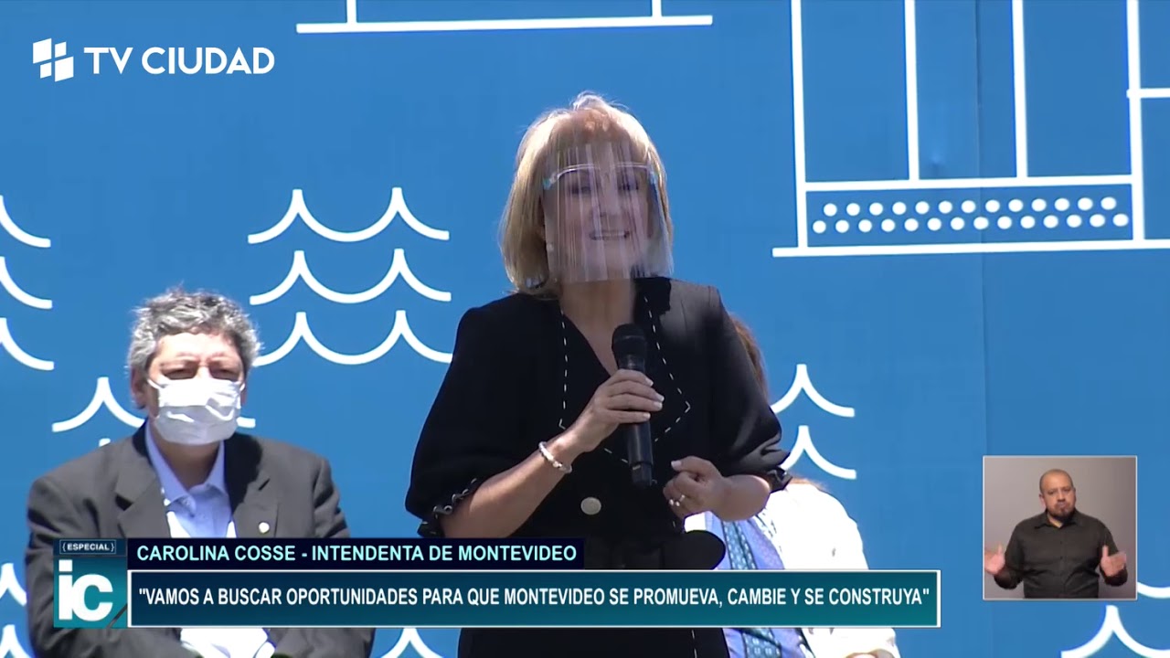 Discurso de la Intendenta Carolina Cosse en la ceremonia de su asunción