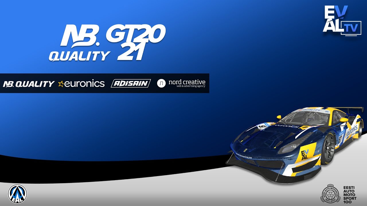 2021 NB Quality GT: 5. Etapp - Silverstone (B-Finaal)