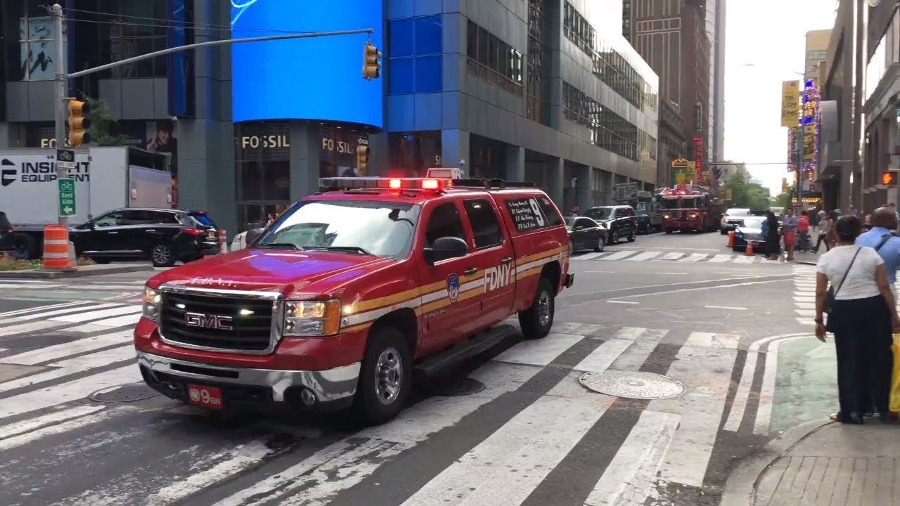 NYPD, FDNY, EMS Responding to Emergencies in Times Square