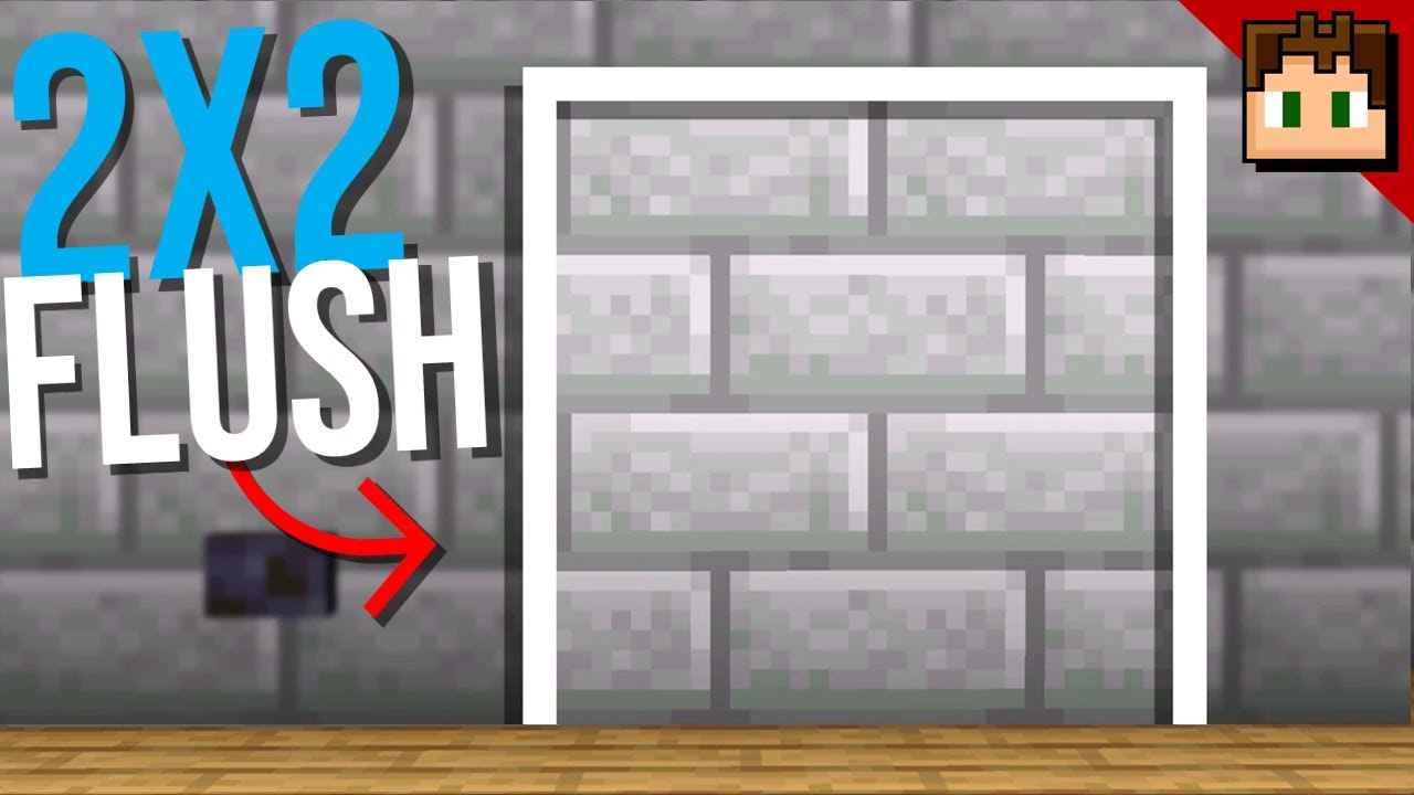 Minecraft Bedrock: 2x2 сквозная дверь. Руководство! 1.21