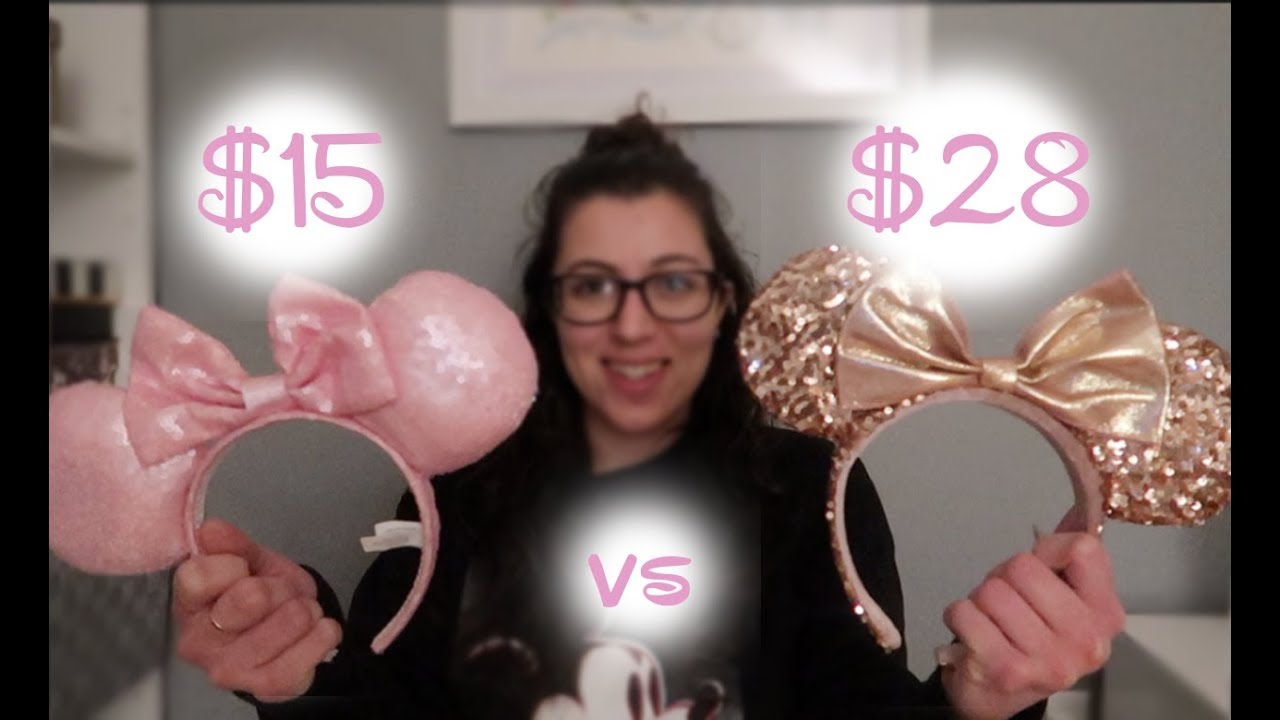 Disney Parks vs Other Minnie Ears!