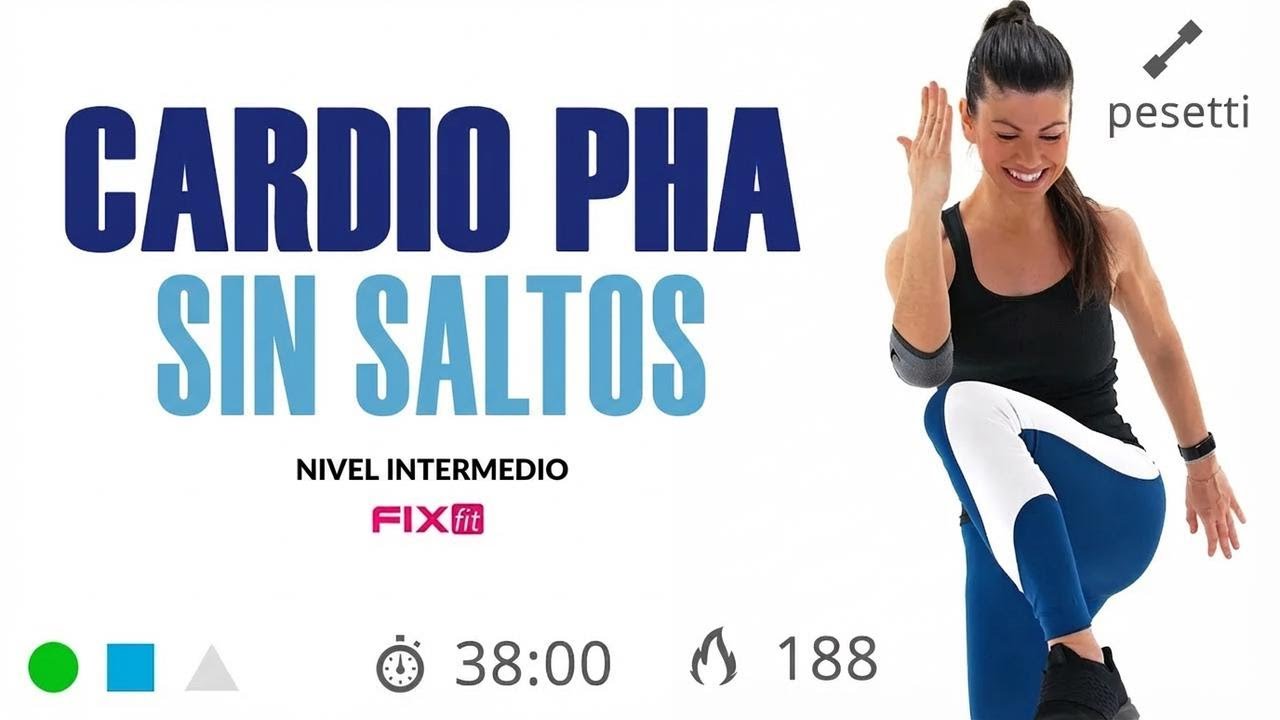 Cardio PHA: Rutina Total Body sin Saltos, ¡entrena todo el cuerpo!